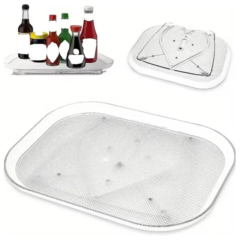 Storage Tray 360-Degree Rotating Kitchen