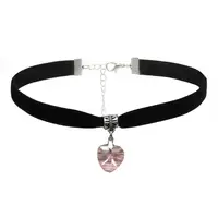 Korean Fashion Velvet Choker Necklace for Women Adjustable Chic Faux Leather Vintage Gothic Style Velvet Choker Neck Jewelry - Image 4
