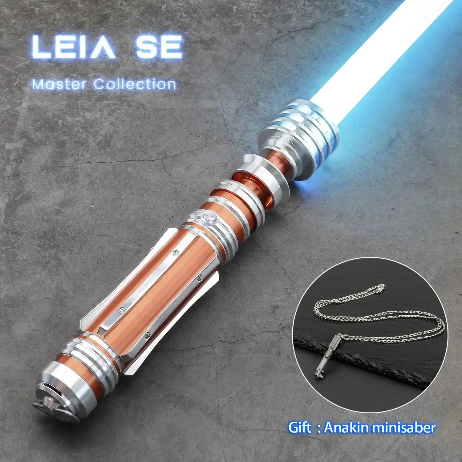 TXQSABER High Quality Lightsaber Leia SE Neopixel Smooth Swing