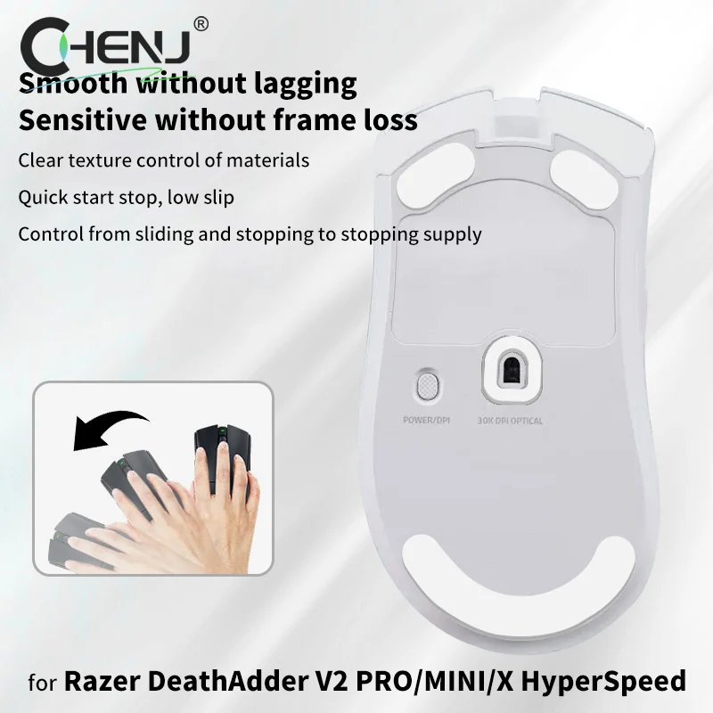 Lot De 2 Patins Pour Souris Razer DeathAdder V2 Mini Gaming