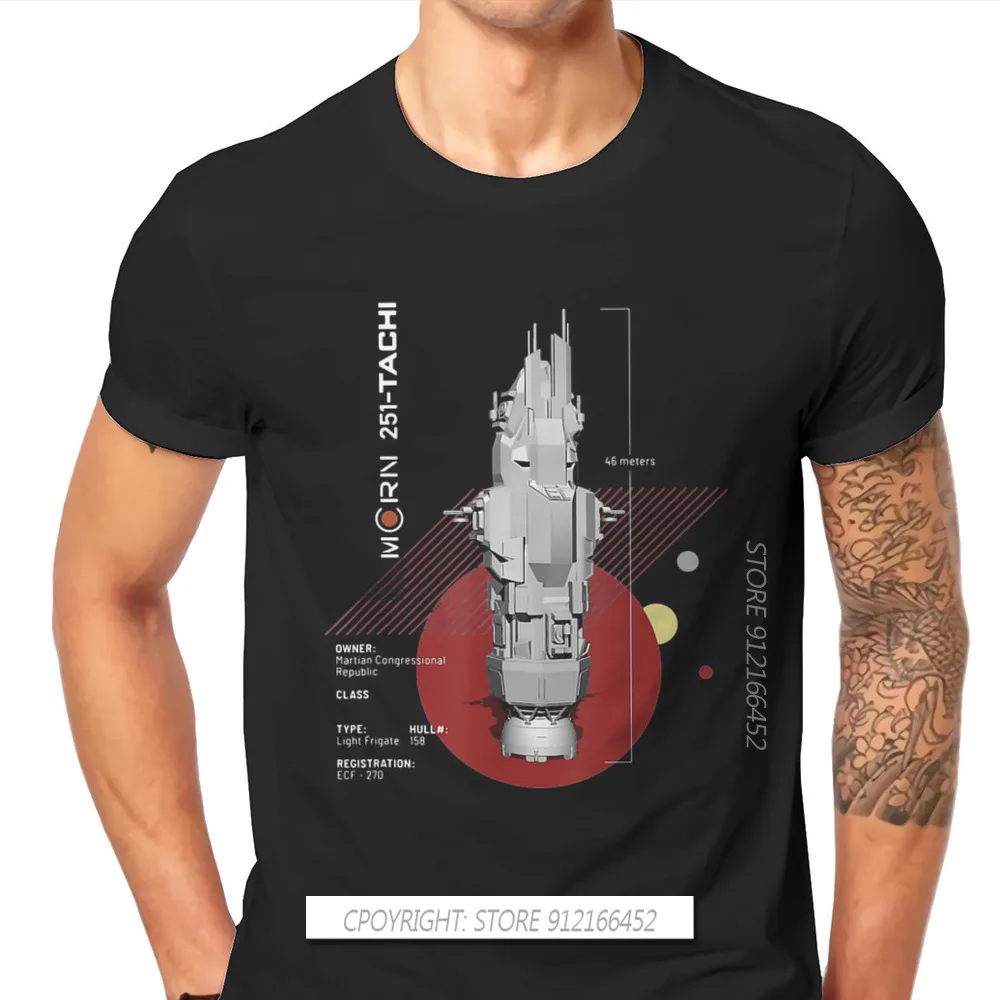 

Rocinante Ship Style TShirt The Expanse TV T-shirts Men's Top Quality Gift Clothes T Shirt Stuff Ofertas Clothing Unique Design