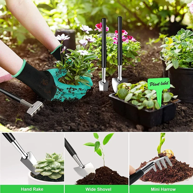 24-Piece Bonsai Tool Kit Replacement Bonsai Shape Maintenance, Gardening Bonsai Beginner Pruning Care Kit Pruning Shears 4