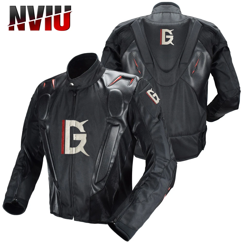 

Motorcycle Jacket Breathable Warm Motorcycle Racing Suit Anti Drop Comfortable Windproof Motocross Jacket Warm Interior