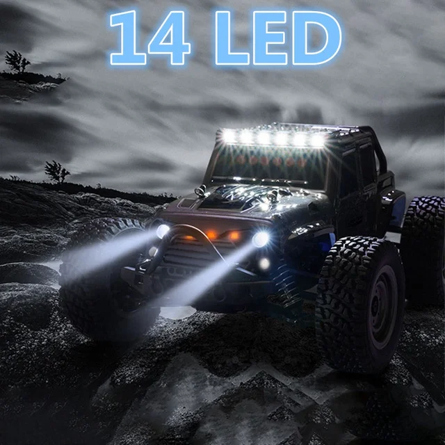 RC Cars 2.4G Brushless Electric Off Road 4x4 Wrangler 1/16 4WD High Speed Remote Control Drift Racing 4CH Buggy For Kid Wltoys 2
