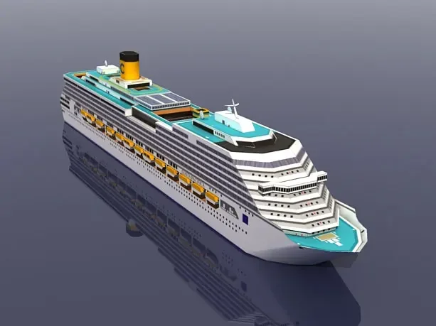 1/1200 20cm Costa Pacifica Cruise Ship 3D Paper Model DIY Puzzle Manual Papercrafts Toy paper jigsaw puzzle wooden 3d puzzle
