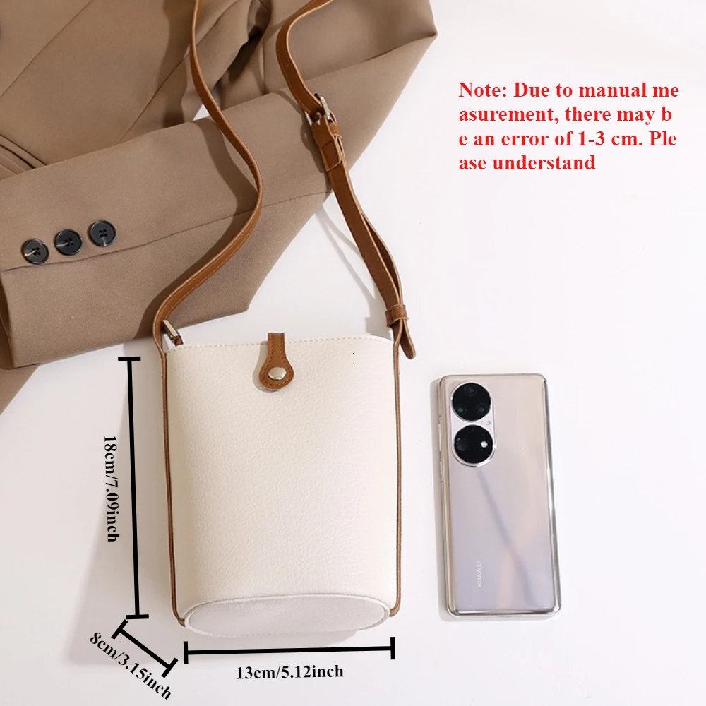 Fashion Women Handbags Female Soft Pu Leather Shoulder Bags Large Capacity Crossbody Bags for Women Portable Falp Phone Purse