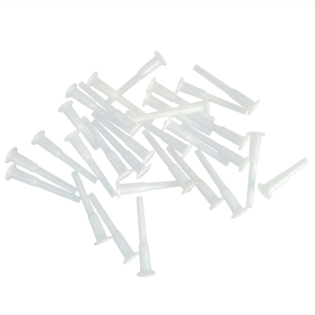 

50PCS Yoga Ball Air Plug Exercise Ball Jump Ball Air Stopper Plug Pin (White)