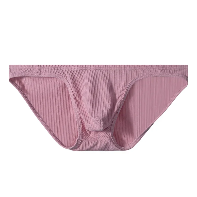 Simple and fashionable low waist, men's underwear cotton high fork, thin belt small triangle AD7118 4