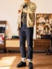 Red Tornado 710 Slim Straight Jeans Button Fly Heritage Style Selvedge Denim Pants 2