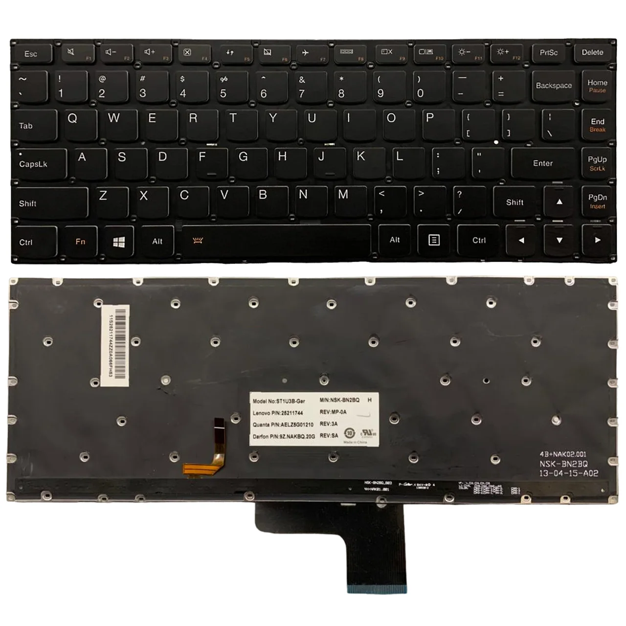 

New US KEYBOARD for LENOVO ideapad U430 U430P U330 U330P QWERTY LED BACKLIT