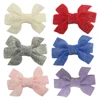 1/6Pcs Fashion Baby Hair Accessories For Kids Bowknot Hair Clips For Cute Girls Colorful Bows Clip Hairpin Hair Accessories Set 2
