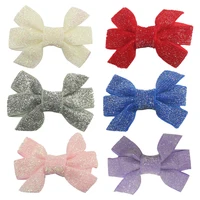 1/6Pcs Fashion Baby Hair Accessories For Kids Bowknot Hair Clips For Cute Girls Colorful Bows Clip Hairpin Hair Accessories Set 2
