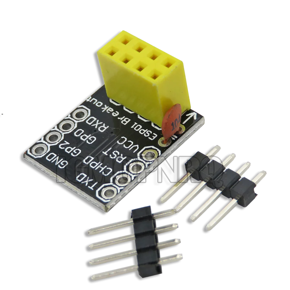 3PCS Adattatore Breadboard Per ESP8266 ESP-01 - Breakout Board Con Header Per WiFi Serial - Foto 7