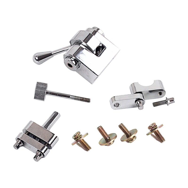 

Metal Drum Set Adjuster Tightening Tape Regulator with Mounting Screws Silver Drum Filter for Drum