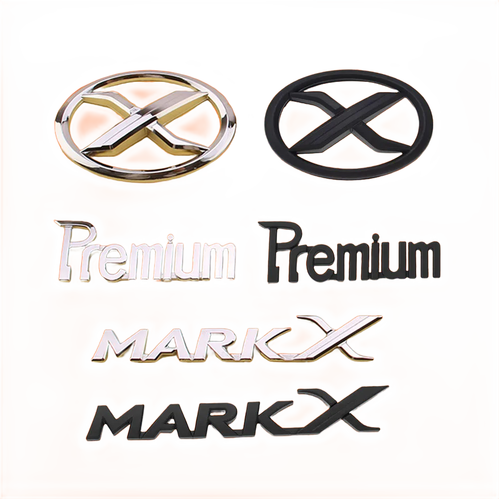 3DABSMARKXEmblemPremiumCarBadgeXRearTruckCarStickersCar