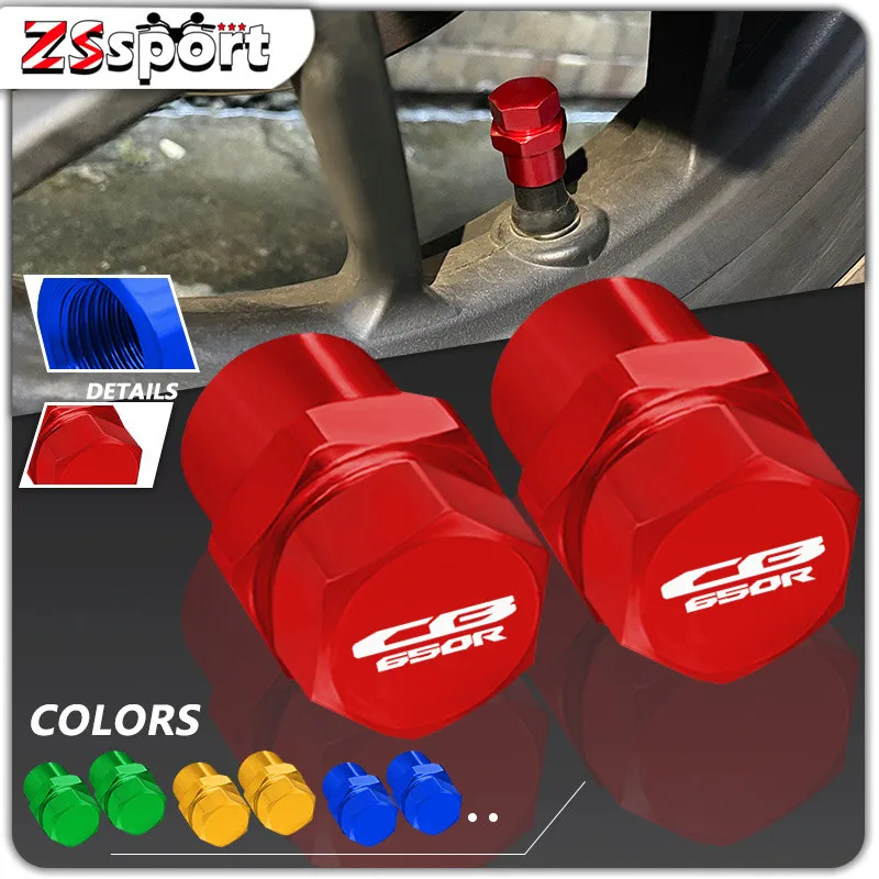 

For HONDA CB650R CB650F New Motorcycle Accessories CNC Aluminum Wheel Tire Valve Caps Airtight Covers cb 650r 650f
