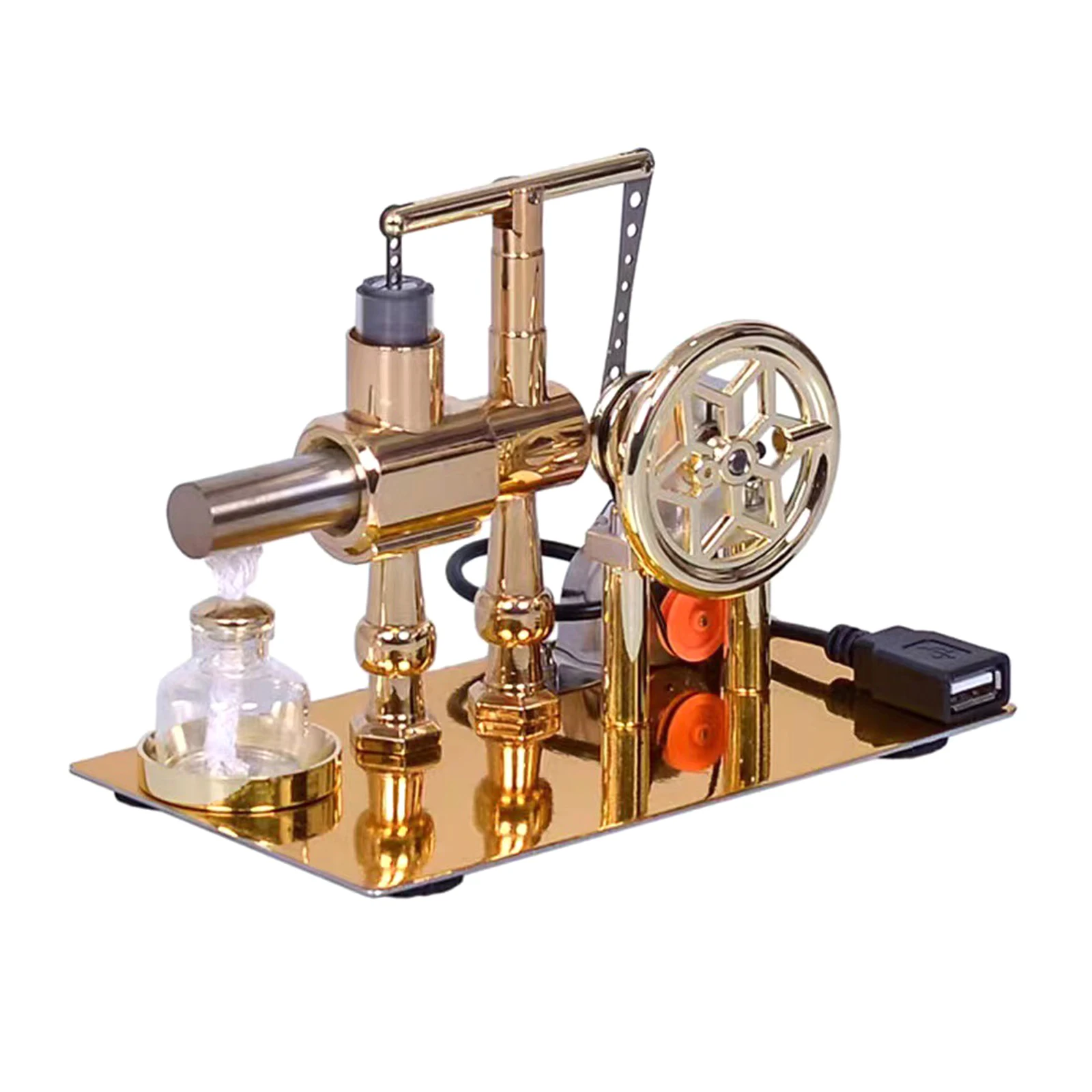 Metal Stirling Engine Model, Experiência De Ciência