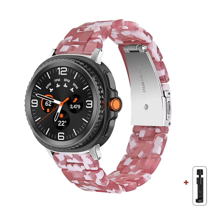 Transparent Resin Band Women's Bracelet Strap
