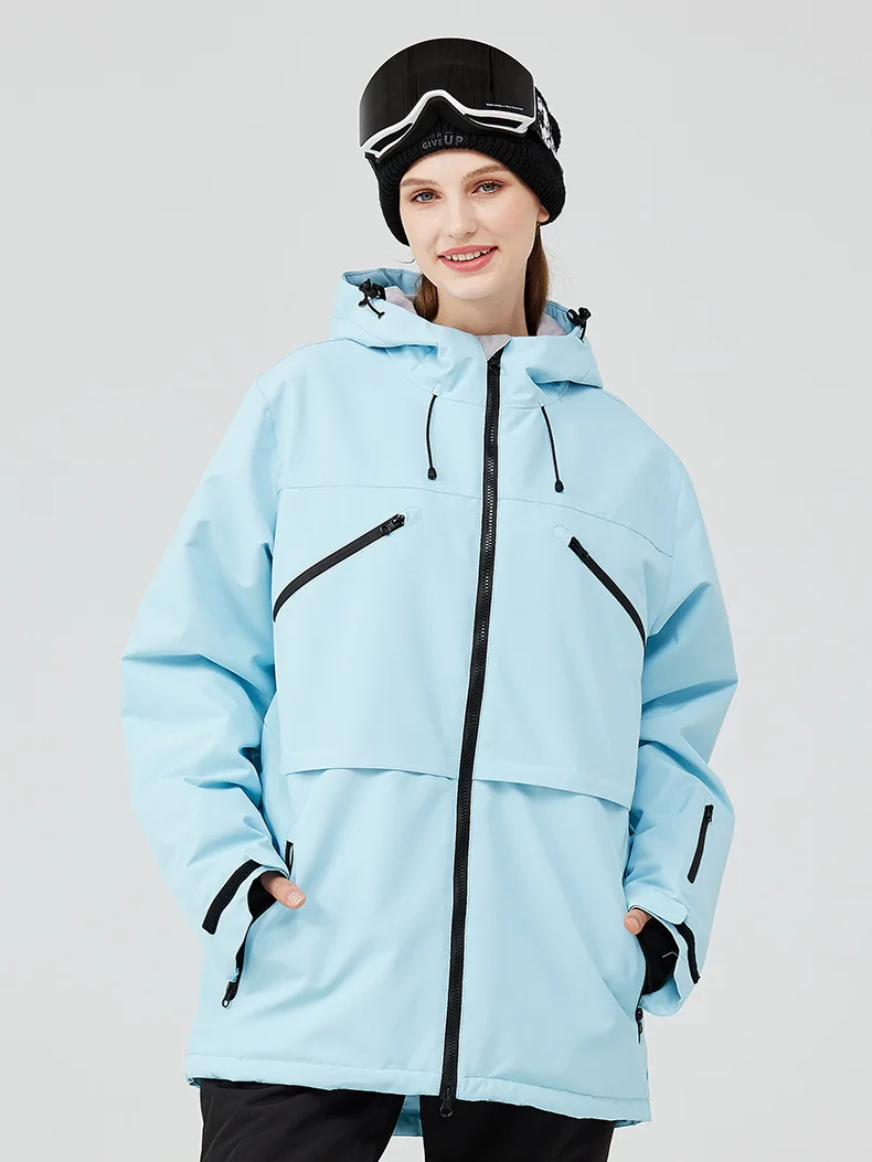 New Winter Ski Jacket Waterproof Windproof Breathable Thick Warm Snowboarding Clothing Outdoor Sports Women's Men's Ski Coat