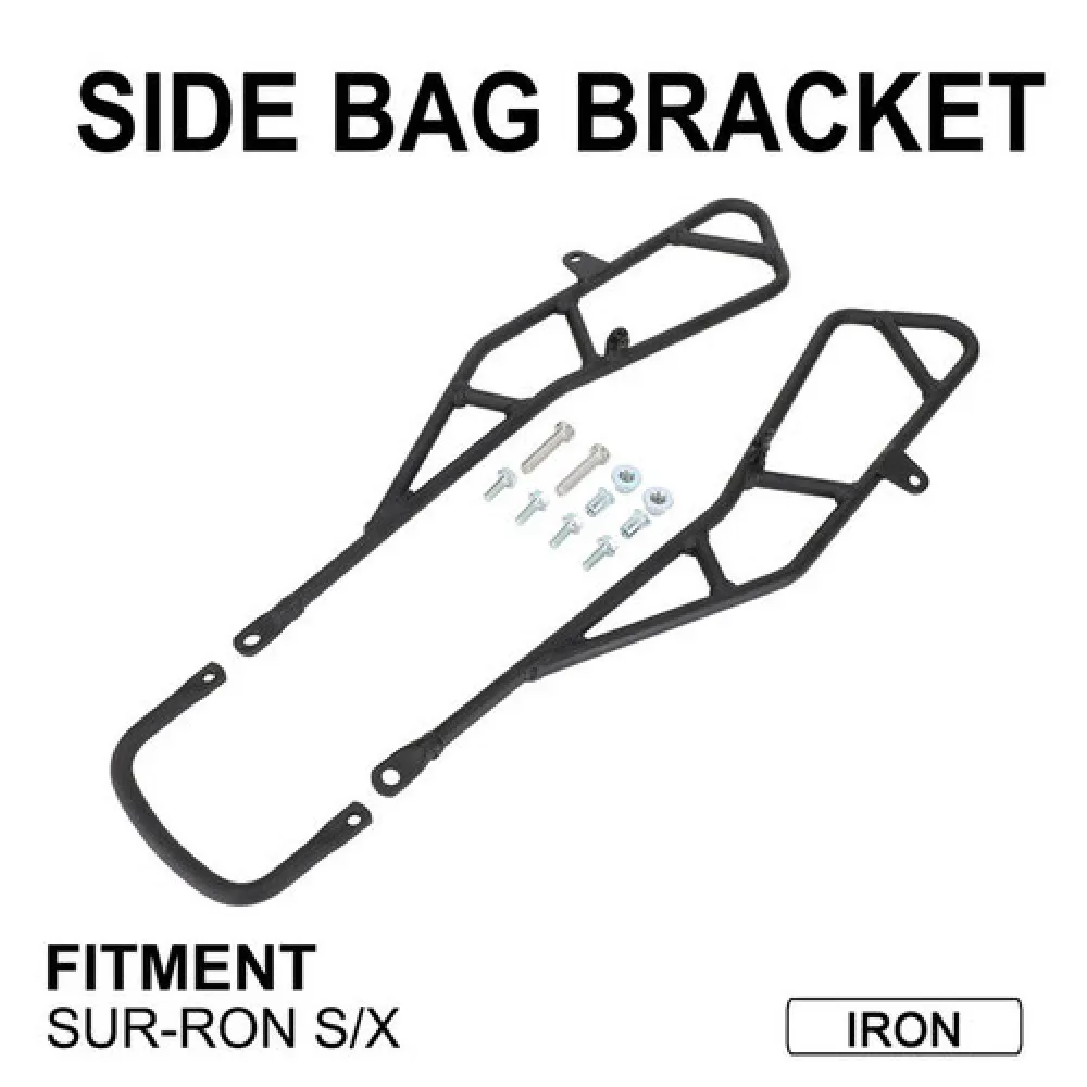 Luggage rack support side bag bracket for sur ron x s surron surron