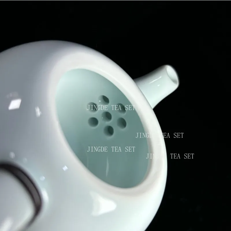 Creative Ceramic Small Fish Teacup Set Portable Tea Pot and Cup Set Chinese Tea Ceremony Supplies Customized Teaware Gifts