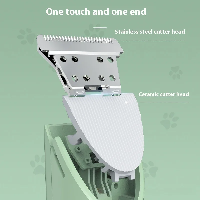 newly Upgraded Household Pet Shaver 4 In 1 Pet Electric Hair Trimmer Dogs Cat Grooming Clipper Nail Grinder USB Rechargeable