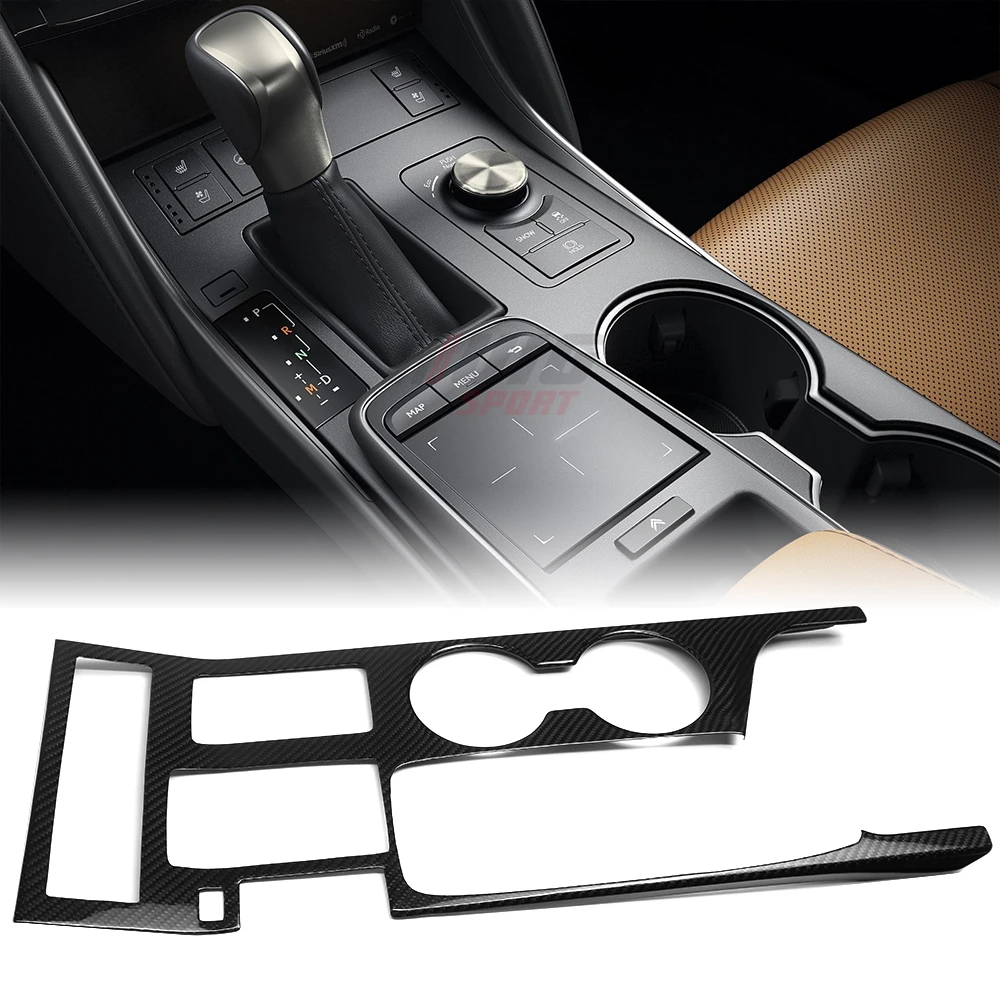 Внутренняя консоль из углеродного волокна LHD для Lexus IS IS250, IS300, IS350, 2021, 2022, 2023, Аксессуары для автомобилей Внутренняя консоль из углеродного волокна LHD для Lexus IS IS250, IS300, IS350, 2021, 2022, 2023, Аксессуары для автомобилей