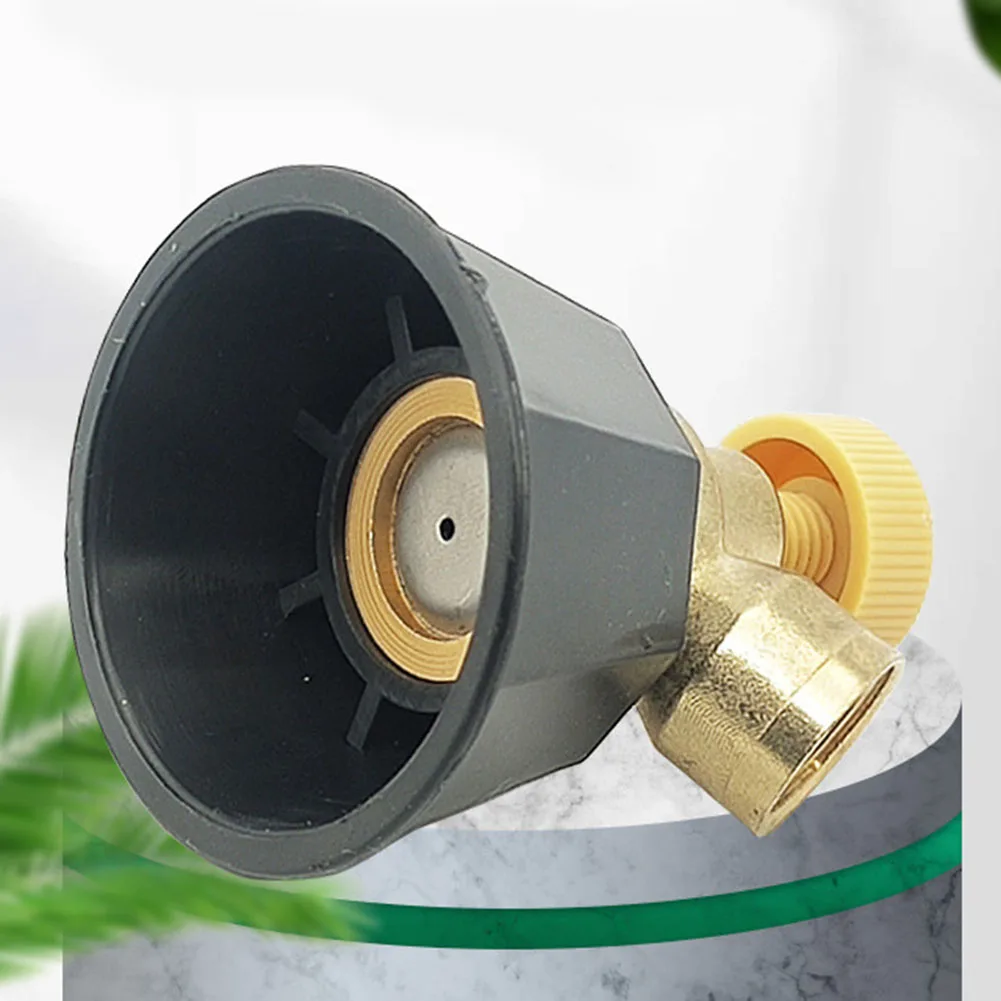 

Adjustable Nozzle Garden High Pressure Plastic+alloy Replacement 1PCS Agricultural Atomization Black Cyclone Durable
