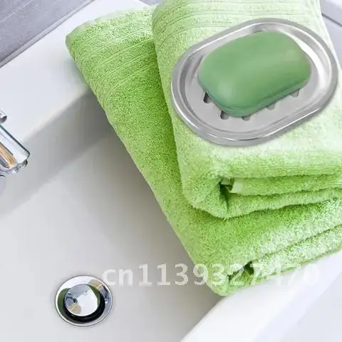 

Стальная Коробка для мыла, поднос для мыла из нержавеющей стали, двухслойный держатель для мыла, металлические аксессуары для ванной и кухни
