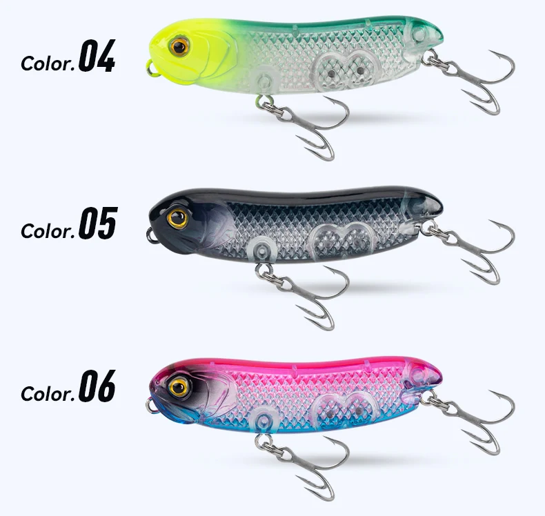Kingdom 3D Hologramm Z-Dog Topwater Angelköder 4,5g 7,5g 11,5g 19g Künstlicher Schwimmender Pencil Minnow Harter Köder Oberflächenköder – Detail 13