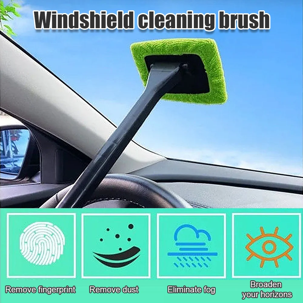 New Windshield Cleaner, Car Inside Window Cleaning Tool Microfiber Wand  with Hand - Garden Tools & Equipment, Facebook Marketplace