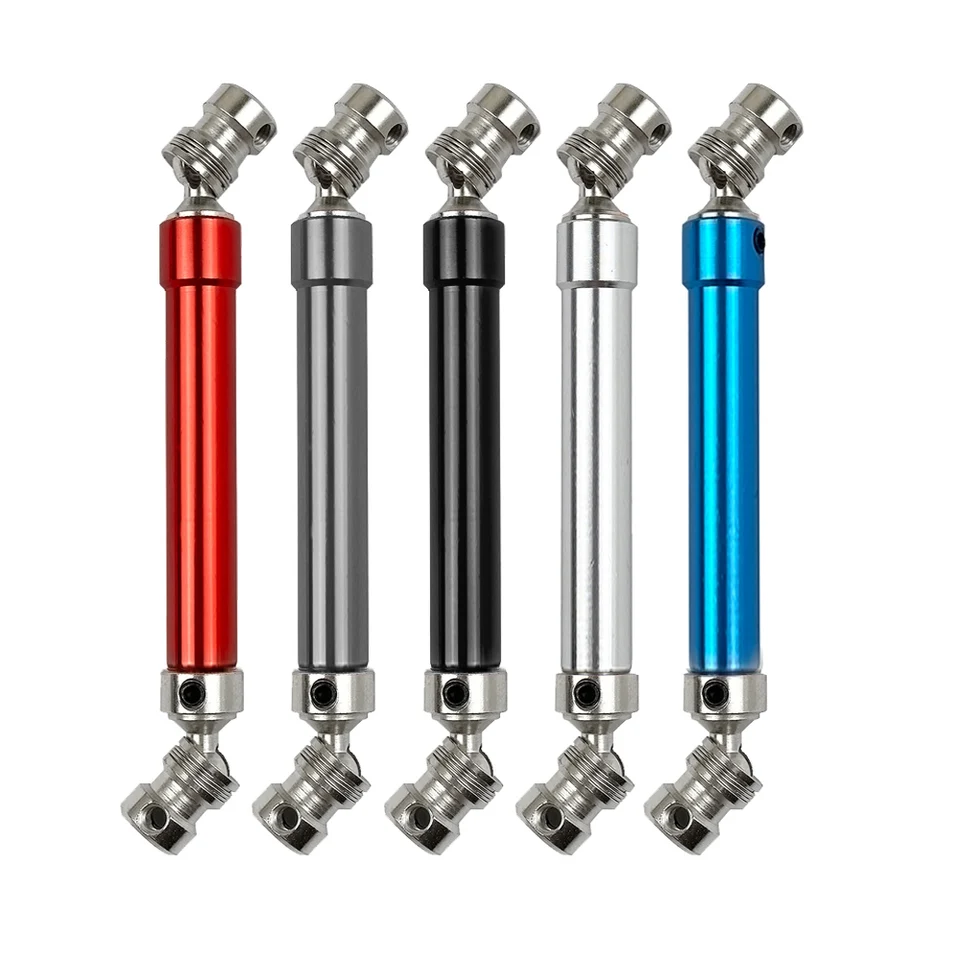 Alberi Di Trasmissione Telescopici Per Modelli RC - 2 Pezzi Metallico Per SCX10 D90 | 93-113mm - Foto 8