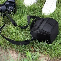 Portable Camera Bag Waterproof Camera Case Bag Wear-Resistant Single Shoulder Camera Bag for Nikon D40 DSLR/SLR Camera Accessory 3