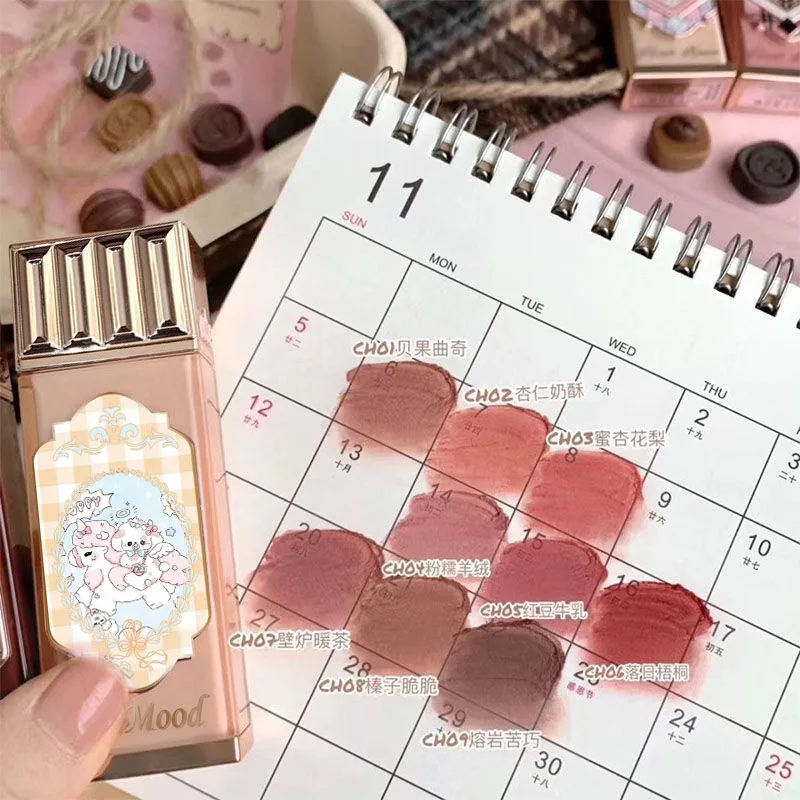 Lip Makeup Flower Knows Chocolate Shop Cloud Lip Cream Milk Tea Color