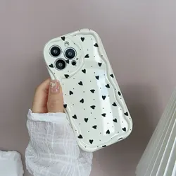 Wrist Chain Cute Love Heart Bowknot Phone Case Cover - Samsung M16 5G (S10299)