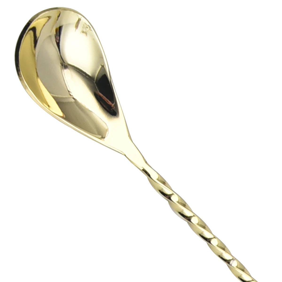 20/30/40cm Stainless Steel Bar Mixing Cocktail Stick Spoon Beer Spiral Shape Barware Bartender Accessories Utensils cocktail spoon