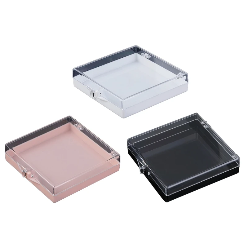

Artificial Fake Nails Storage Box Empty False-Nail for Case Press On OrganizersSmall Clear Jelwery for Case 3 2.7
