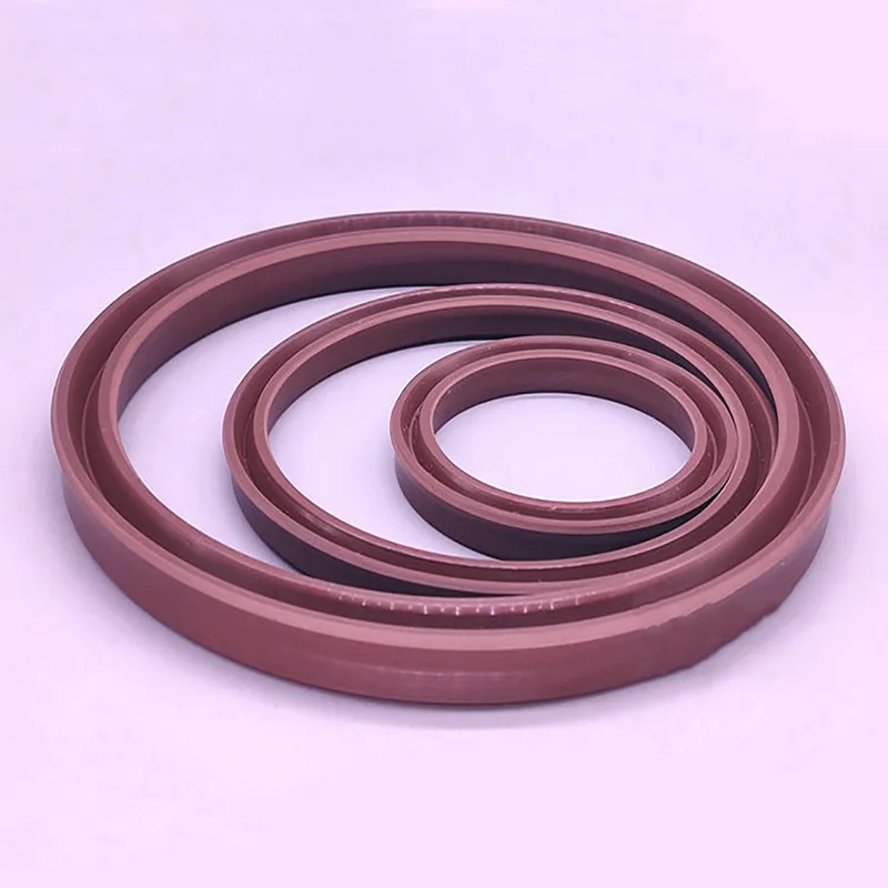 1pcs USH/UPH/UY Type Hydraulic Cylinders Fluorine Rubber Oil Seals For Shafts FKM Sealing Rings Inner Dia 12mm to 100mm