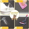 Cat Litter Mat Non Slip Big Pet Litter Box Filter Mat Double Layer Wear Resistant Waterproof Cat Litter Mat Pet Clean Supplies 3