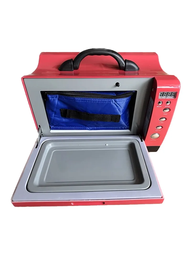 Car 12V/24V Small Microwave RV Converted Car Home Dual-use Outdoor Microwave  Oven
