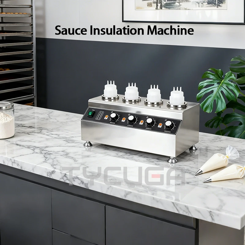 Commercial Sauce Warmer Electric Chocolate Melter Jam Heating Pot Stainless 30~85°C Steel Catering Equipment For Cafe Restaurant 3