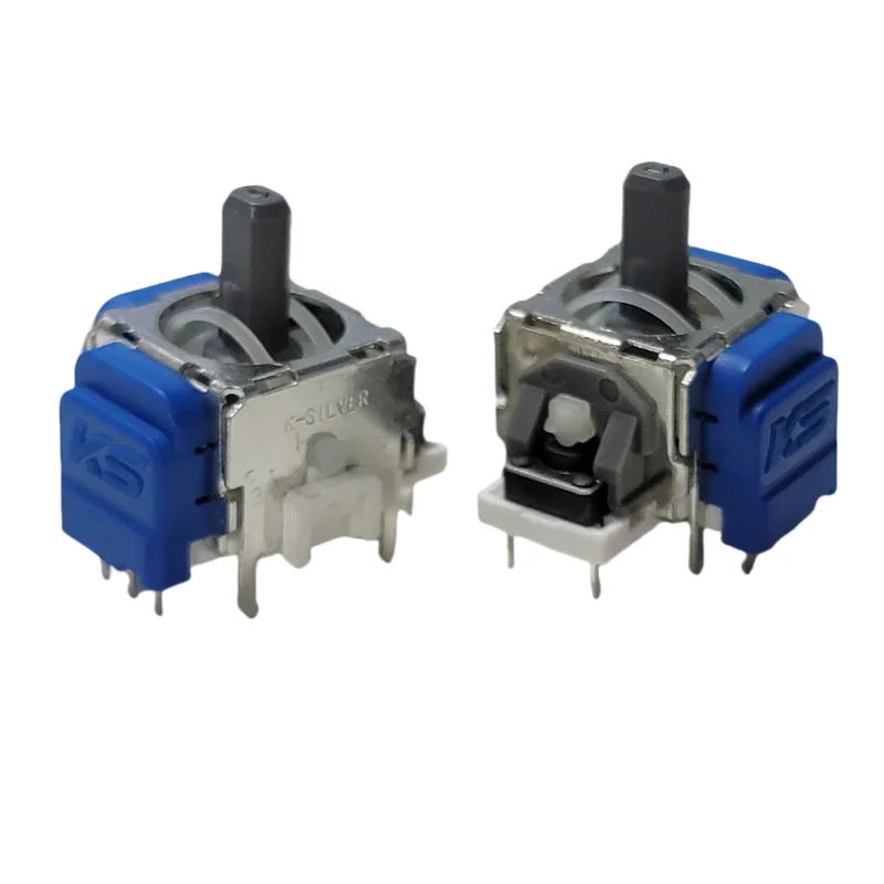 Game joystick 2pcs K-SILVER TMR Electromagnetic Anti-Drift Upgrade for PS5 Tunnel Magnetic Resistance