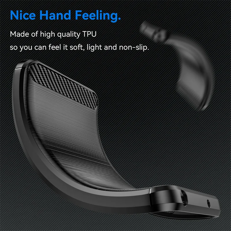 Flexible TPU Shockproof Protective Case - All-in-One Stylish Cover