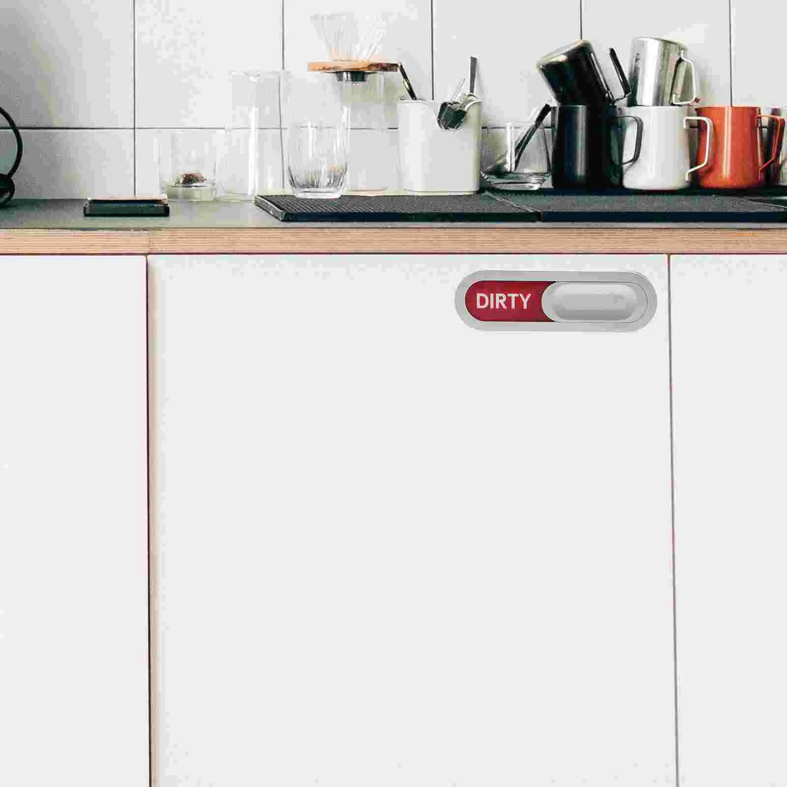 Double Side Dishwasher Magnet Clean Dirty Sign Kitchen Indicator Magnetic Notice Board Home Garden Household Cleaning Chemicals