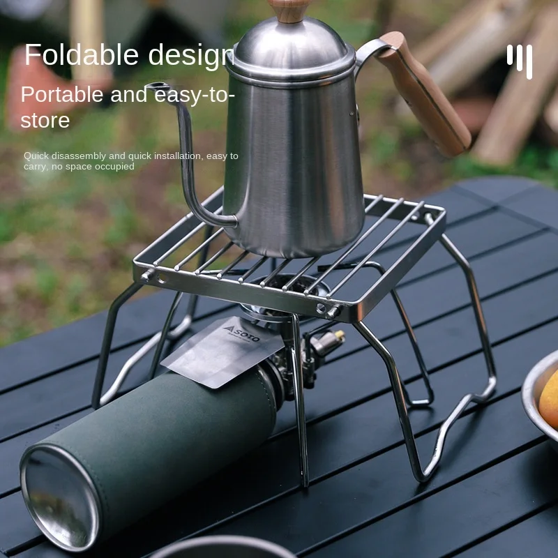 Portable Stainless Steel Stove Camping Folding
