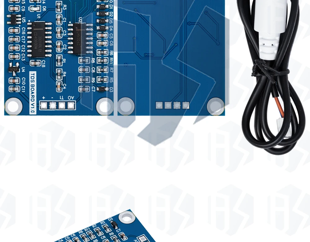 Tds sensor modul gelöste feststoffe analoges signal lösliche festwasser qualitäts erkennung ds18b20 temperatur für arduino 51/stm32 – Detail 26