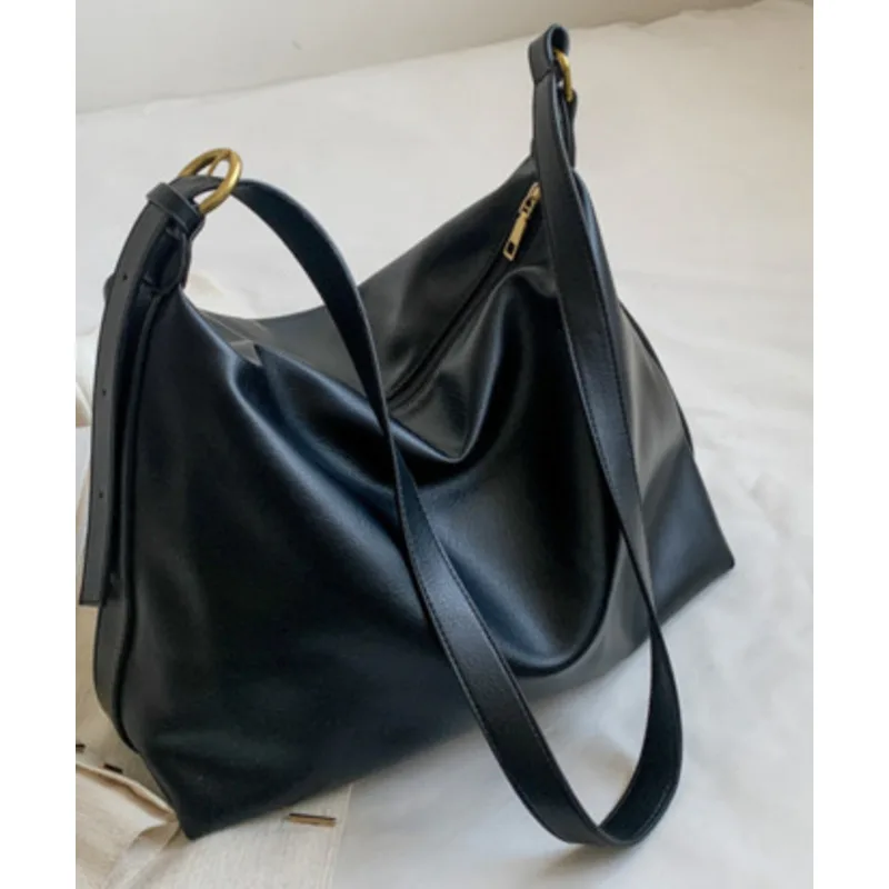 Bolso grande de moda con capacidad para el hombro, bolso bandolera de lujo para mujer, versátil, multicolor, de alta calidad