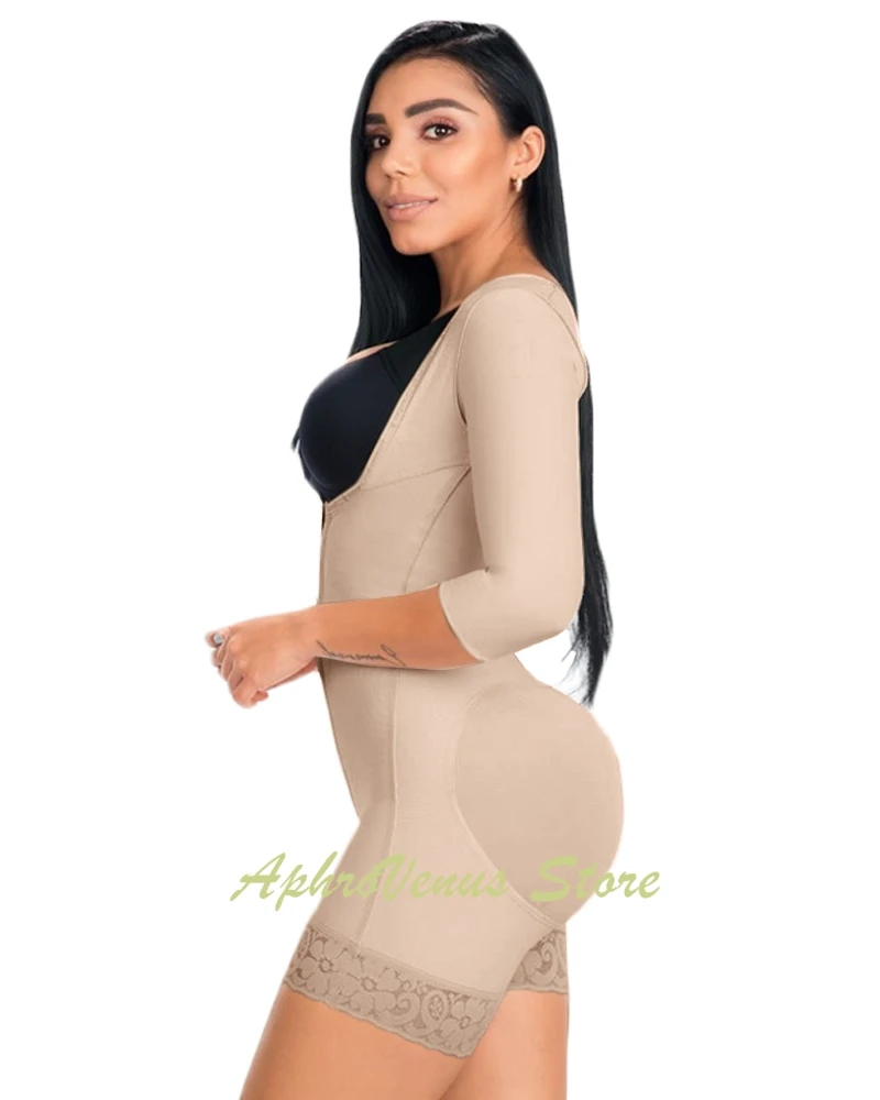 Womens High Waisted Butt Lifter Body Shaper Tummy Control Butt Pads Hip Enhancer Slimming Fajas Lace Body Shaper