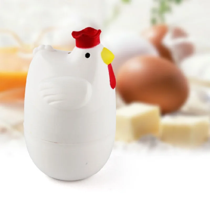 Egg Cooker Microwave Egg Cooker Kitchen Cooking Appliance Soft Medium And Hard Boil Maker Chicken Shape Boiler