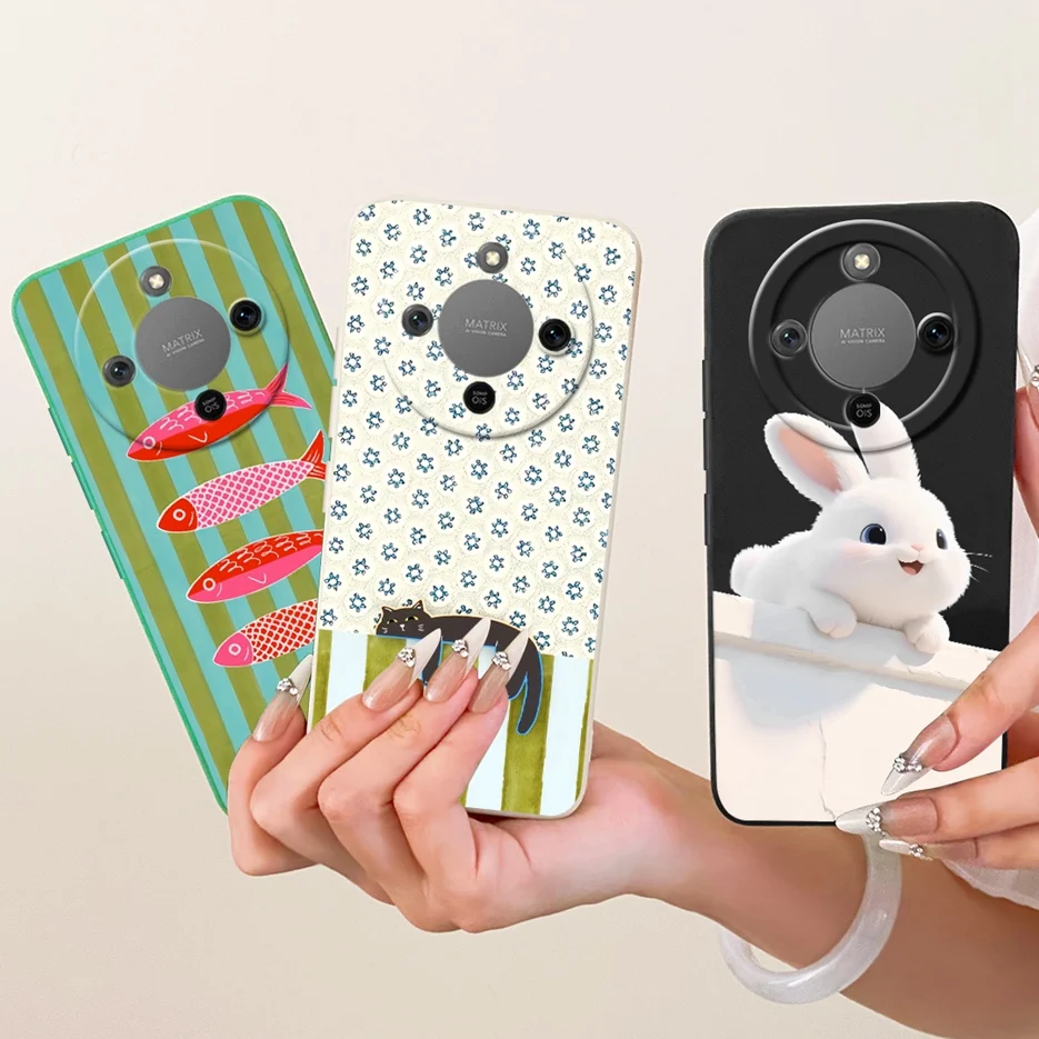 Cool Cat Painted Soft Silicone Case - Stylish Protection